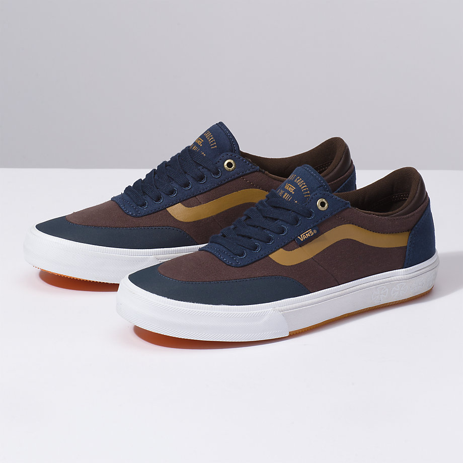 Vans Bayan Spor Ayakkabı x Independent Gilbert Crockett 2 Pro Mavi/Kahve | 76694-340